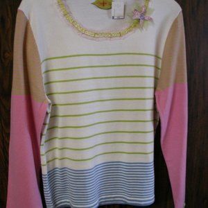 Brand new GLITTER PRIMA BELLE SWEATER  SZ S -- $50